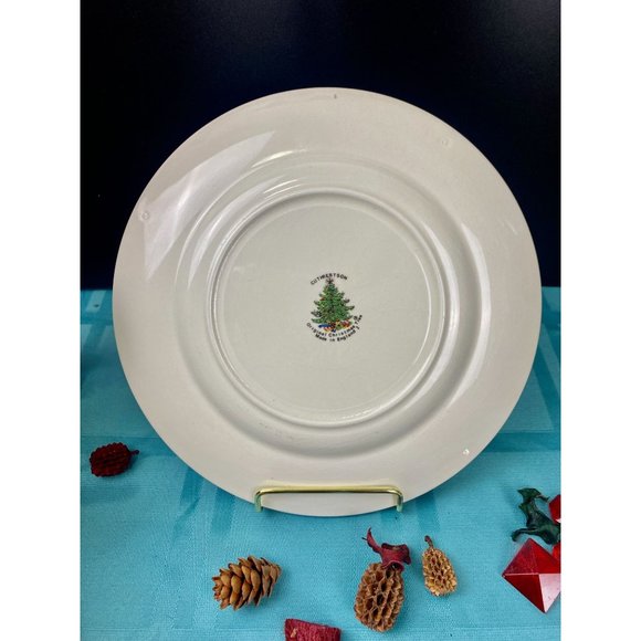 Cuthbertson Original Christmas Tree plate, England. Beautiful plate! - Picture 6 of 8
